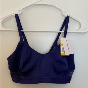 NWT b.tempted purple size medium mesh & cotton bra Pit to pit measures 12 inches